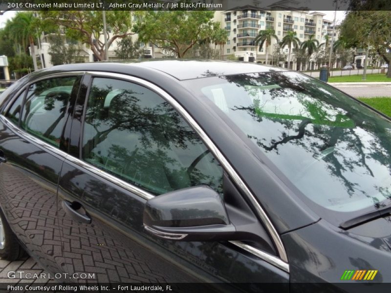 Ashen Gray Metallic / Jet Black/Titanium 2016 Chevrolet Malibu Limited LT