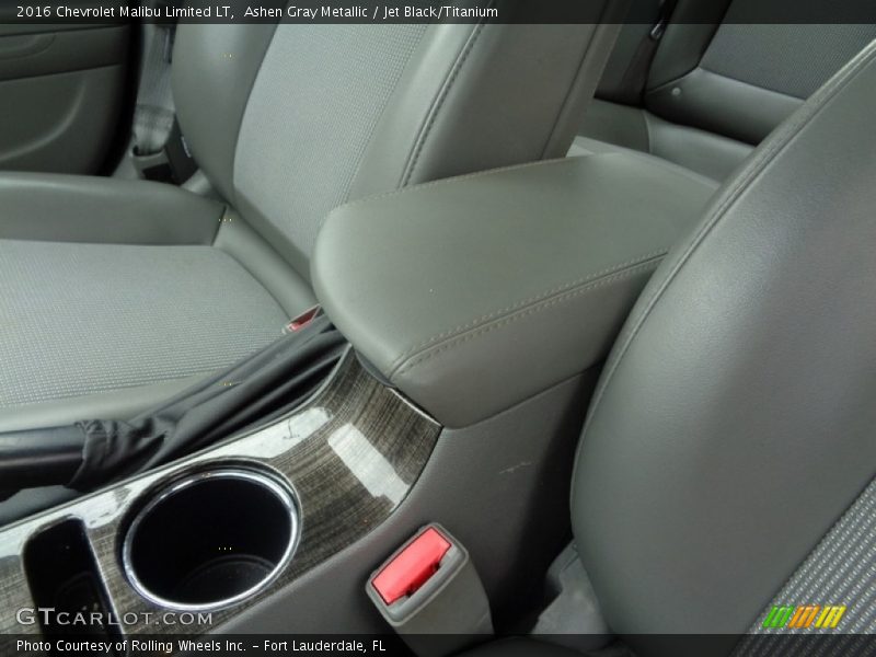 Ashen Gray Metallic / Jet Black/Titanium 2016 Chevrolet Malibu Limited LT