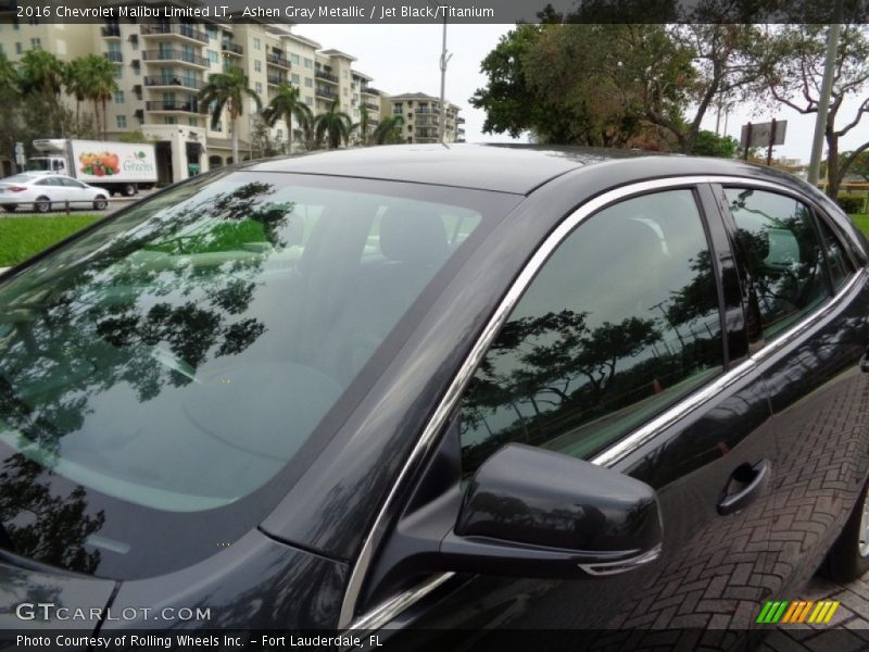Ashen Gray Metallic / Jet Black/Titanium 2016 Chevrolet Malibu Limited LT