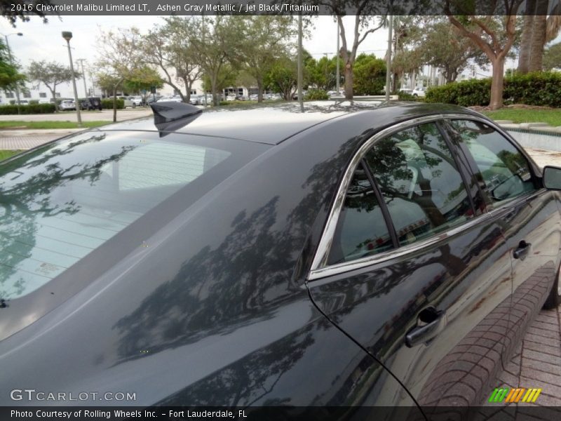 Ashen Gray Metallic / Jet Black/Titanium 2016 Chevrolet Malibu Limited LT