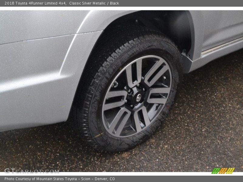 Classic Silver Metallic / Black 2018 Toyota 4Runner Limited 4x4