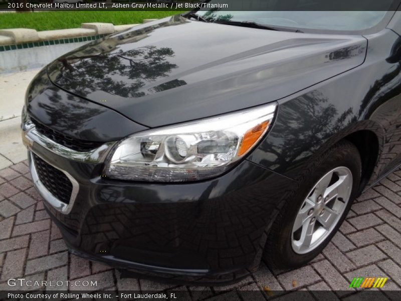 Ashen Gray Metallic / Jet Black/Titanium 2016 Chevrolet Malibu Limited LT