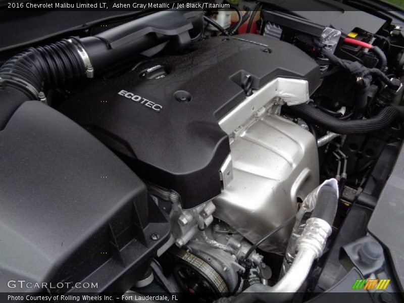 Ashen Gray Metallic / Jet Black/Titanium 2016 Chevrolet Malibu Limited LT