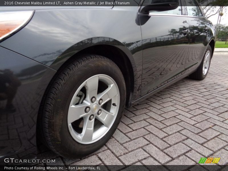 Ashen Gray Metallic / Jet Black/Titanium 2016 Chevrolet Malibu Limited LT