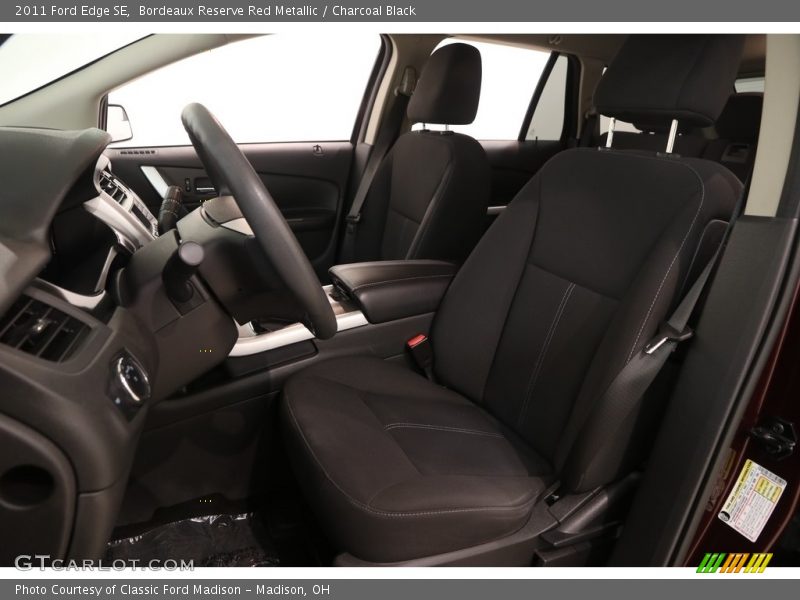 Bordeaux Reserve Red Metallic / Charcoal Black 2011 Ford Edge SE