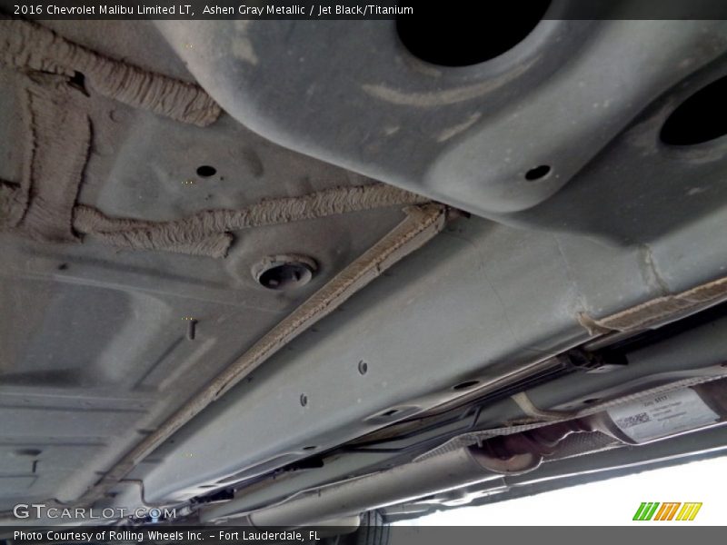 Ashen Gray Metallic / Jet Black/Titanium 2016 Chevrolet Malibu Limited LT