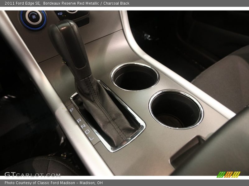 Bordeaux Reserve Red Metallic / Charcoal Black 2011 Ford Edge SE