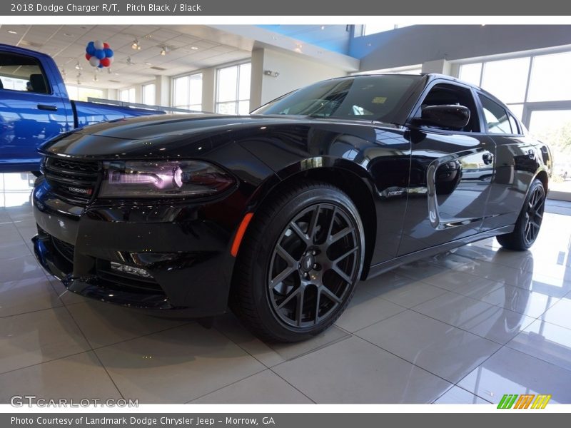 Pitch Black / Black 2018 Dodge Charger R/T