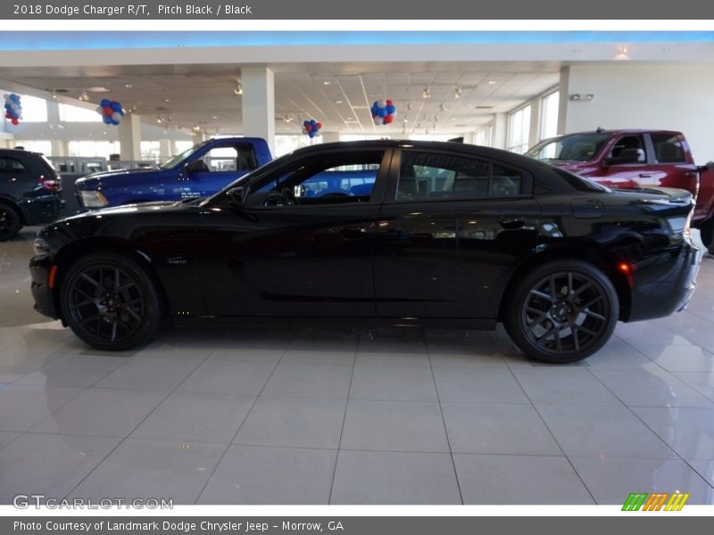 Pitch Black / Black 2018 Dodge Charger R/T