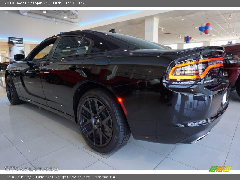 Pitch Black / Black 2018 Dodge Charger R/T
