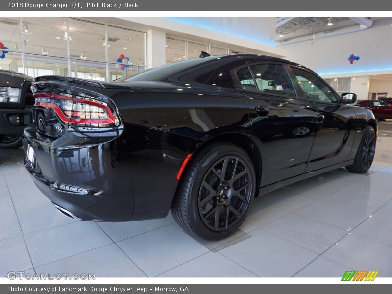 Pitch Black / Black 2018 Dodge Charger R/T