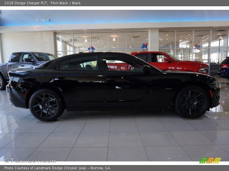 Pitch Black / Black 2018 Dodge Charger R/T