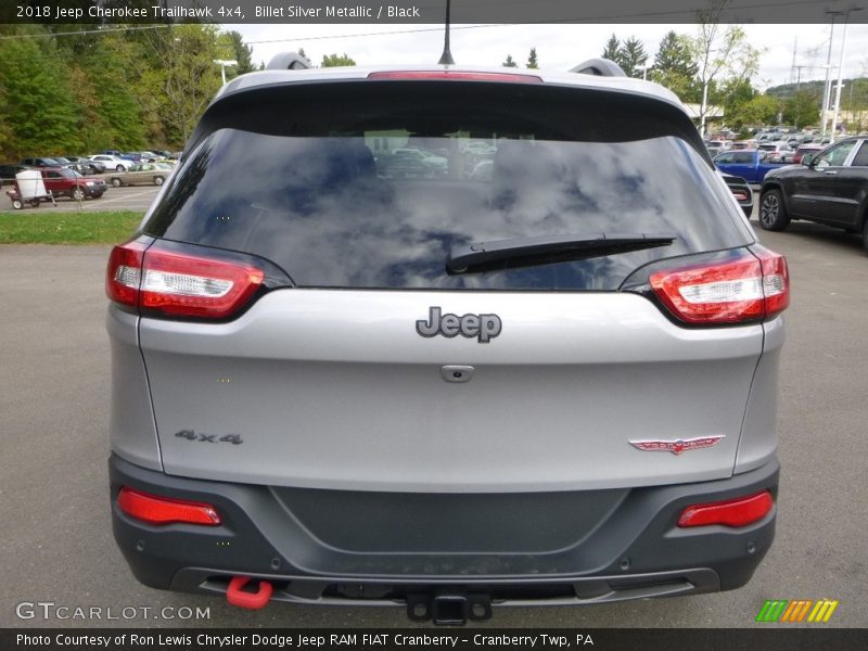 Billet Silver Metallic / Black 2018 Jeep Cherokee Trailhawk 4x4