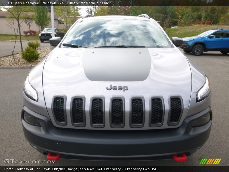 Billet Silver Metallic / Black 2018 Jeep Cherokee Trailhawk 4x4