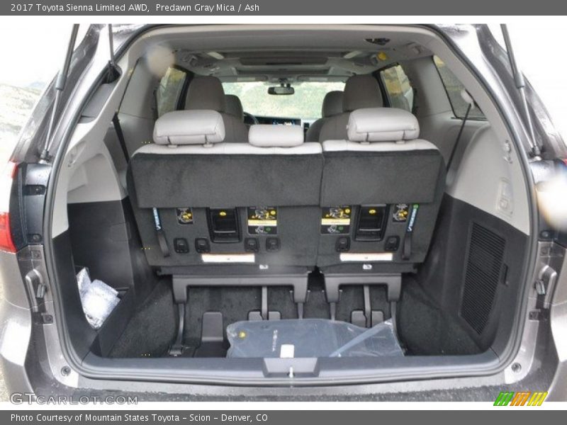 Predawn Gray Mica / Ash 2017 Toyota Sienna Limited AWD