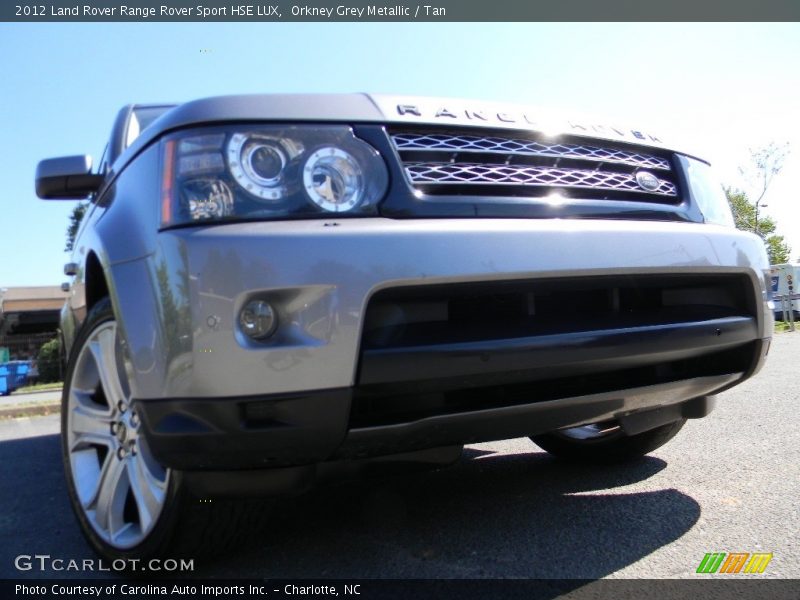 Orkney Grey Metallic / Tan 2012 Land Rover Range Rover Sport HSE LUX