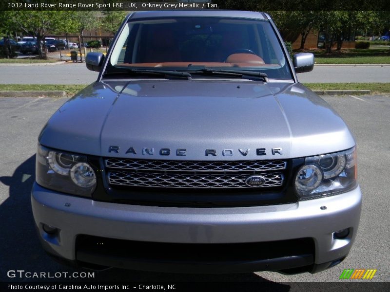 Orkney Grey Metallic / Tan 2012 Land Rover Range Rover Sport HSE LUX