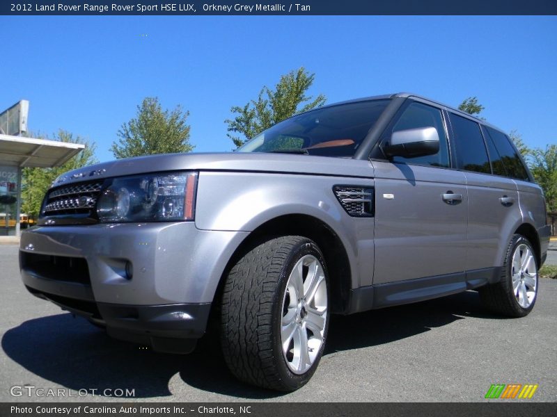 Orkney Grey Metallic / Tan 2012 Land Rover Range Rover Sport HSE LUX