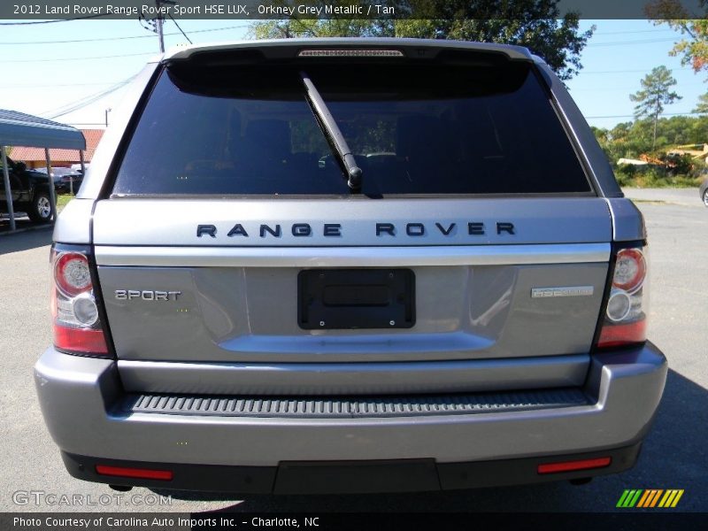 Orkney Grey Metallic / Tan 2012 Land Rover Range Rover Sport HSE LUX