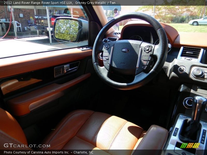 Orkney Grey Metallic / Tan 2012 Land Rover Range Rover Sport HSE LUX