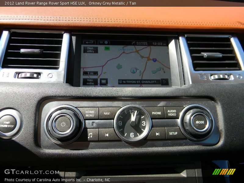 Orkney Grey Metallic / Tan 2012 Land Rover Range Rover Sport HSE LUX