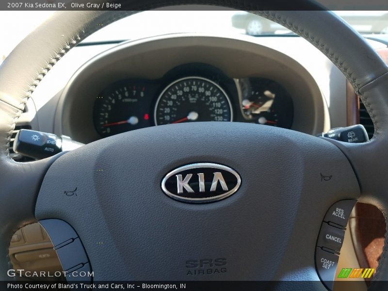 Olive Gray / Beige 2007 Kia Sedona EX