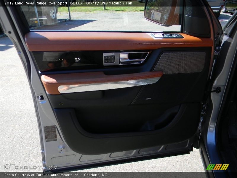 Orkney Grey Metallic / Tan 2012 Land Rover Range Rover Sport HSE LUX