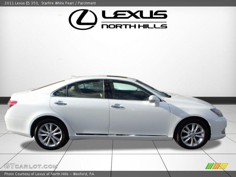 Starfire White Pearl / Parchment 2011 Lexus ES 350
