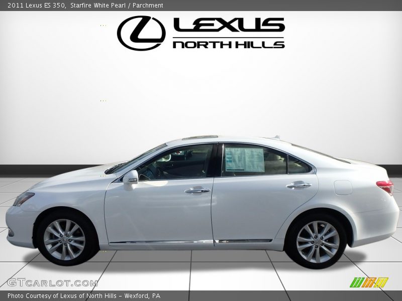 Starfire White Pearl / Parchment 2011 Lexus ES 350