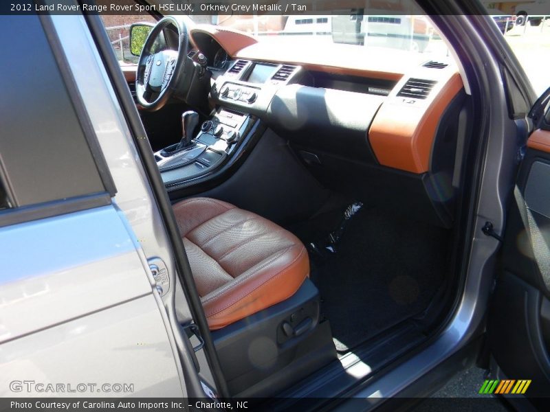 Orkney Grey Metallic / Tan 2012 Land Rover Range Rover Sport HSE LUX
