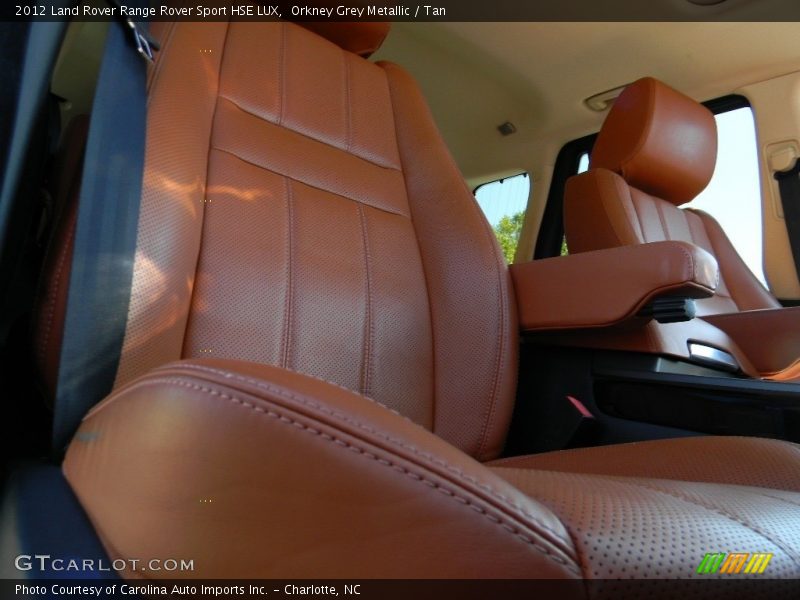 Orkney Grey Metallic / Tan 2012 Land Rover Range Rover Sport HSE LUX