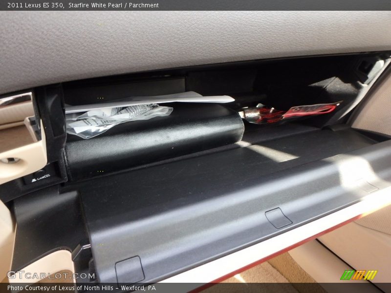Starfire White Pearl / Parchment 2011 Lexus ES 350