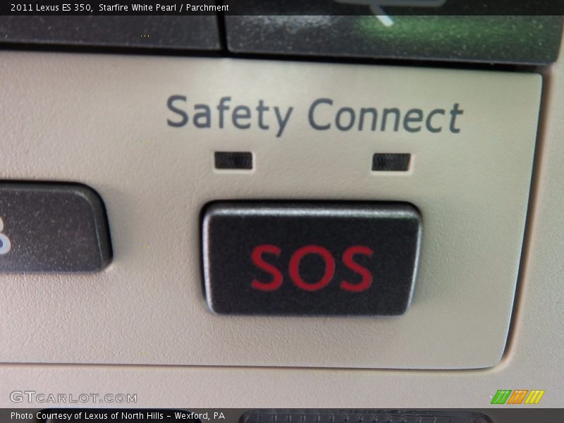Starfire White Pearl / Parchment 2011 Lexus ES 350