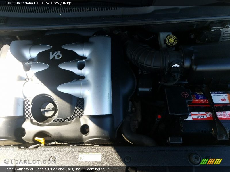 Olive Gray / Beige 2007 Kia Sedona EX