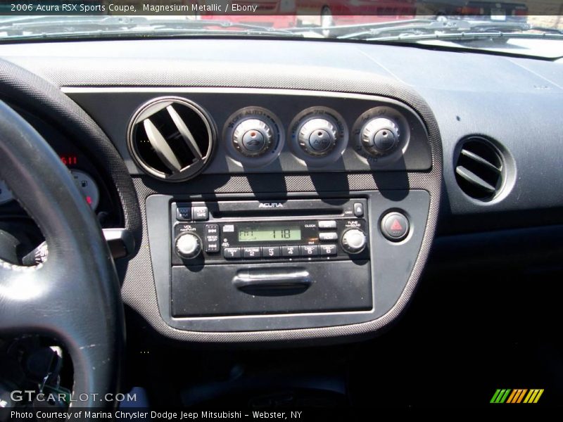 Magnesium Metallic / Ebony 2006 Acura RSX Sports Coupe