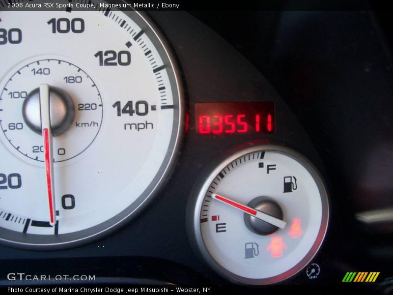 Magnesium Metallic / Ebony 2006 Acura RSX Sports Coupe