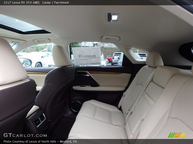 Caviar / Parchment 2017 Lexus RX 350 AWD
