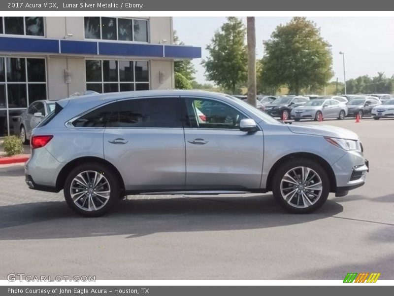 Lunar Silver Metallic / Ebony 2017 Acura MDX