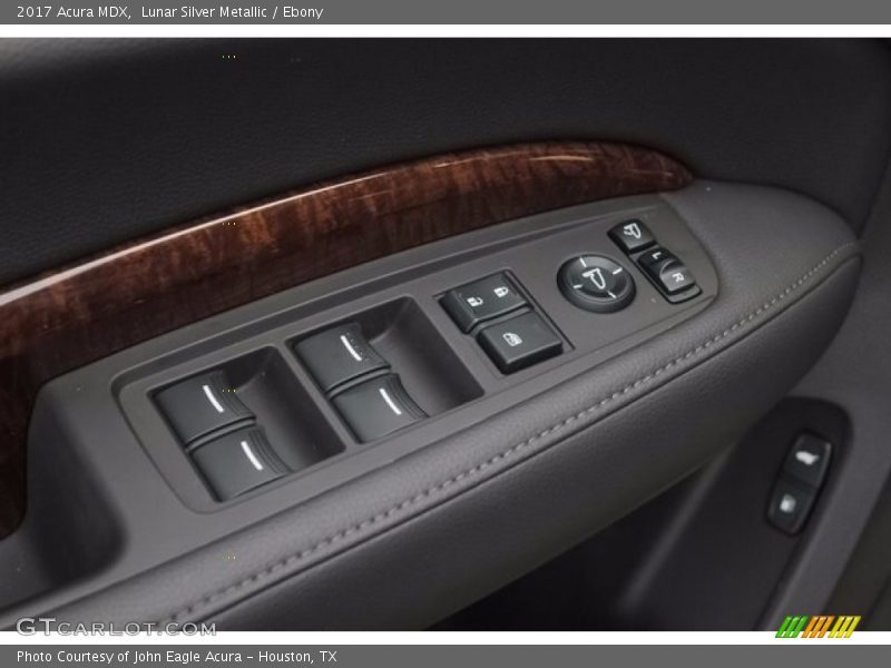 Lunar Silver Metallic / Ebony 2017 Acura MDX