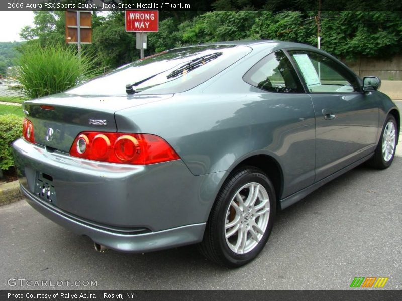 Jade Green Metallic / Titanium 2006 Acura RSX Sports Coupe