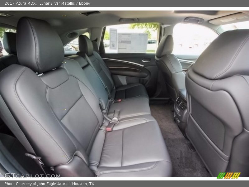Lunar Silver Metallic / Ebony 2017 Acura MDX