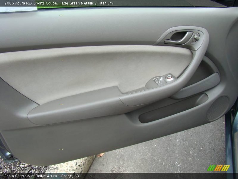Jade Green Metallic / Titanium 2006 Acura RSX Sports Coupe