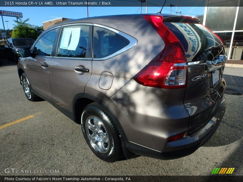 Urban Titanium Metallic / Black 2015 Honda CR-V LX AWD