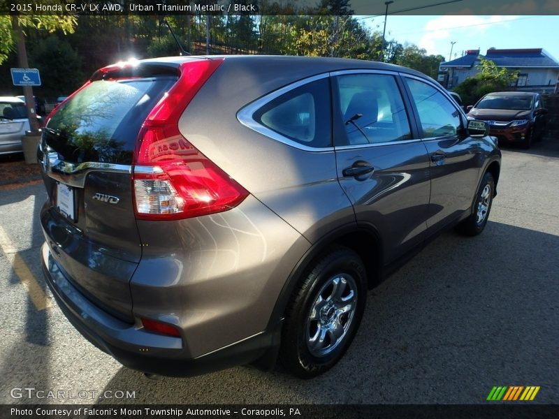 Urban Titanium Metallic / Black 2015 Honda CR-V LX AWD
