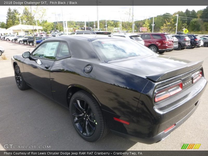 Pitch Black / Black 2018 Dodge Challenger SXT