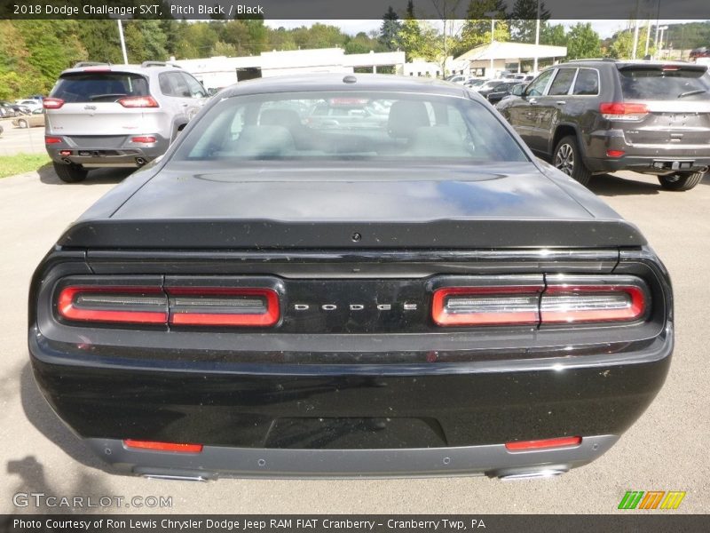 Pitch Black / Black 2018 Dodge Challenger SXT