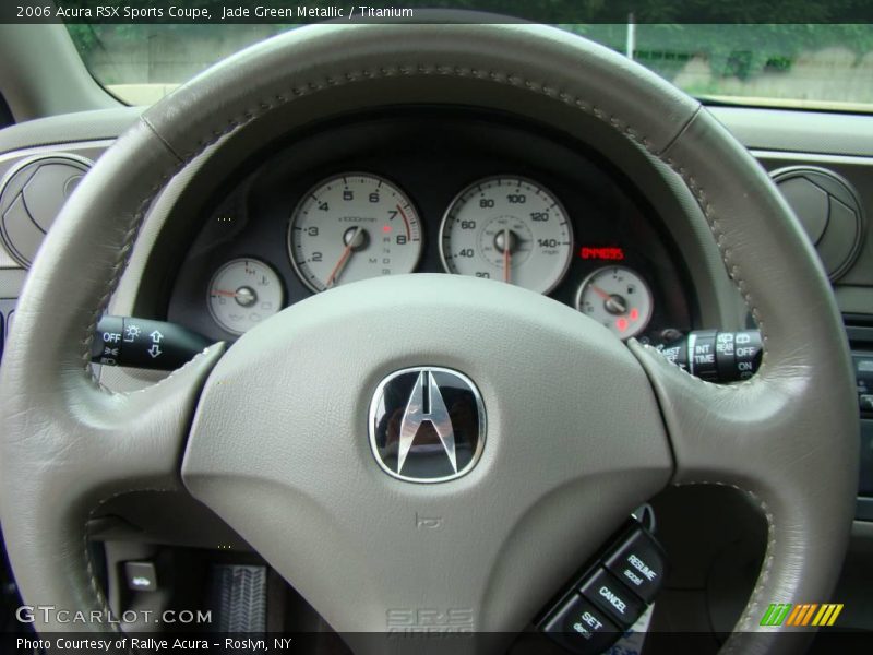 Jade Green Metallic / Titanium 2006 Acura RSX Sports Coupe