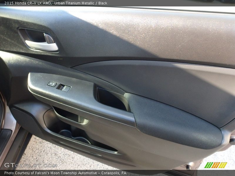 Urban Titanium Metallic / Black 2015 Honda CR-V LX AWD