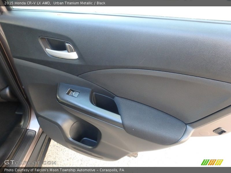 Urban Titanium Metallic / Black 2015 Honda CR-V LX AWD