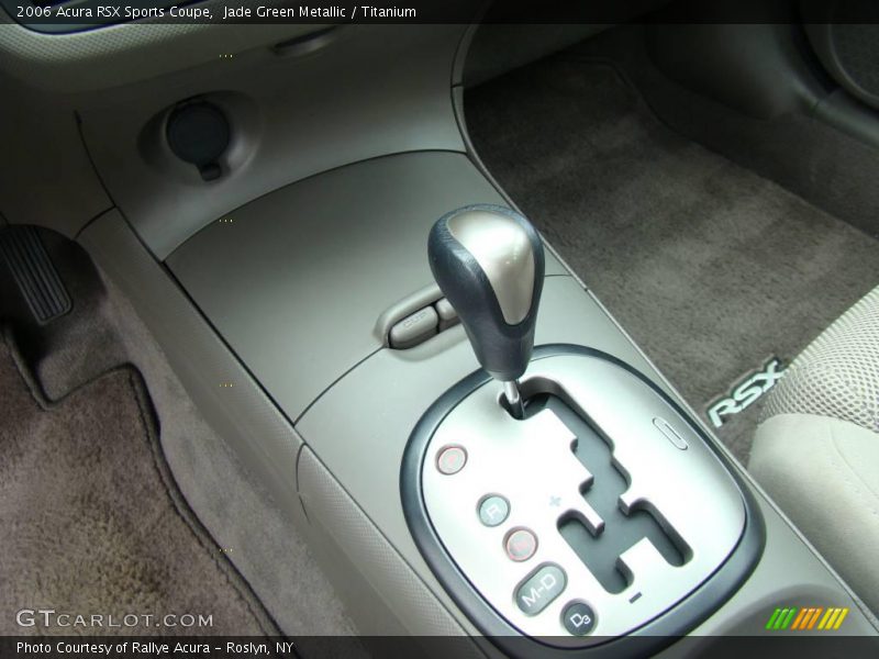 Jade Green Metallic / Titanium 2006 Acura RSX Sports Coupe